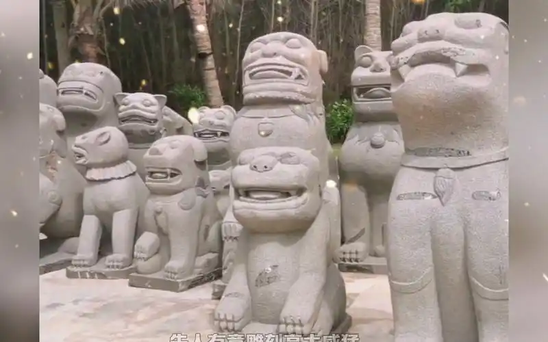 湛江特色文化 雷州石狗