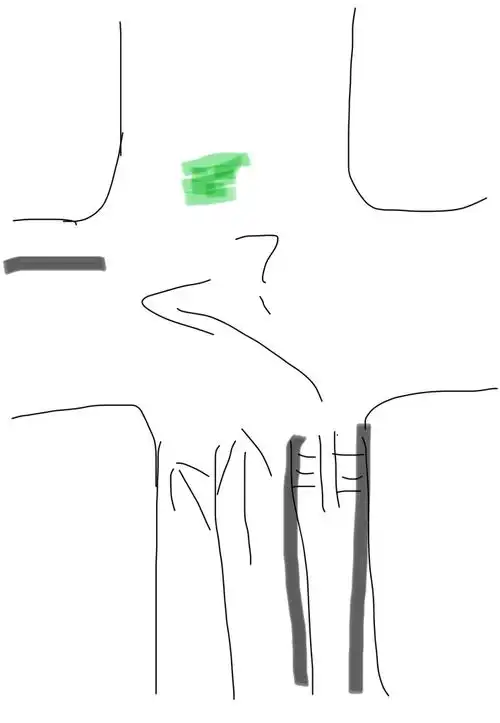 由于有地下通道,一十字路口没有人行道,而且为单相通行(直行和左转