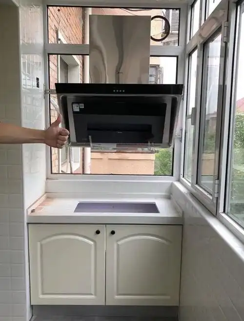 煮妇最爱厨房在阳台装修效果图