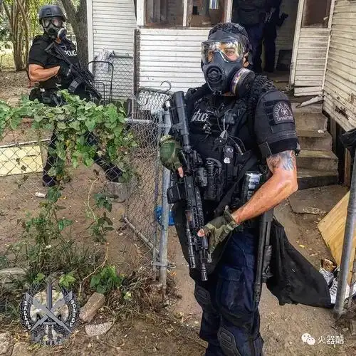 美国特警图集战术训练经验积累科技辅助此乃胜之要素