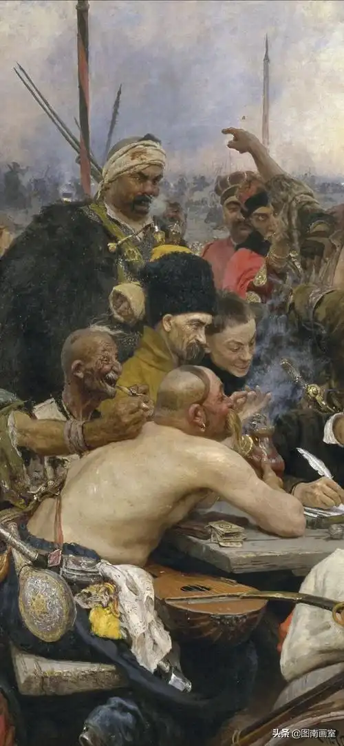 大师作品分享从列宾创作的画中人眼中可以读出他们的故事