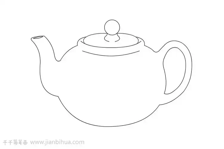 水壶简笔画教程