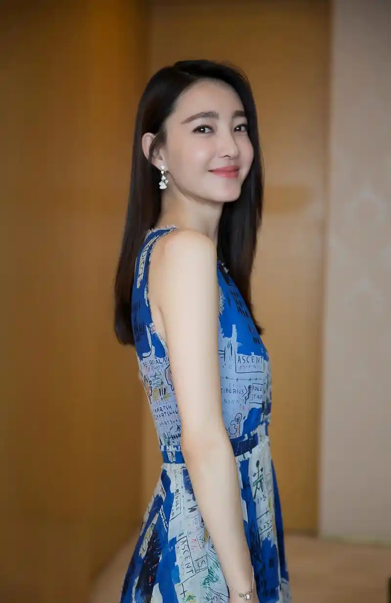 王丽坤:貌美如花,气质优美