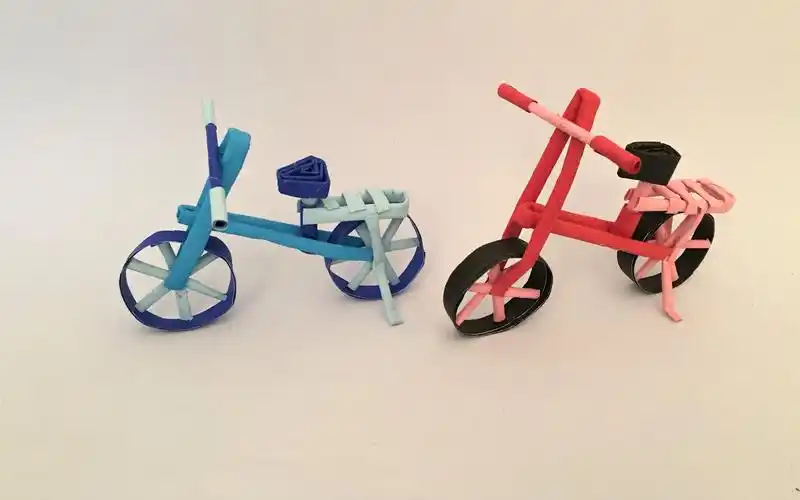 折纸 自行车_哔哩哔哩 (゜-゜)つロ 干杯~-bilibili