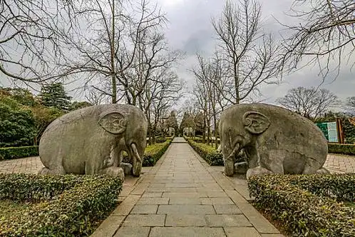 江苏南京明孝陵石像生