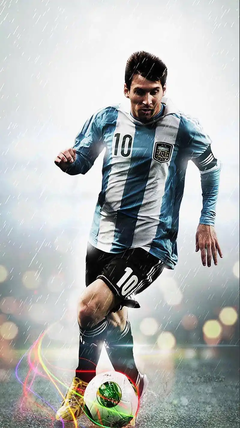 里奥·梅西帅气手机壁纸高清图片