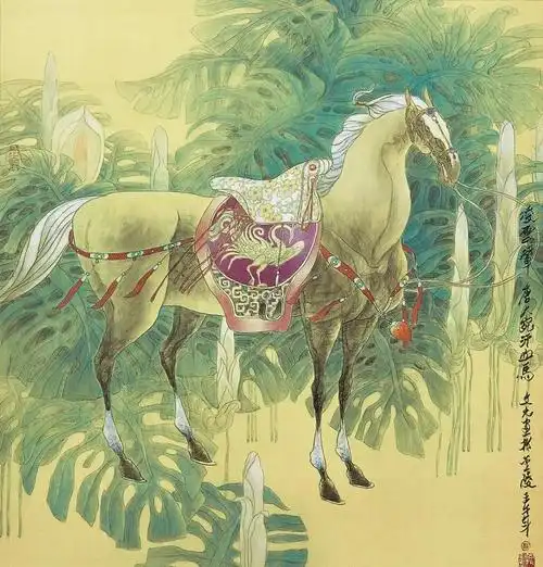 中华一骏赵文元的工笔马艺术85幅