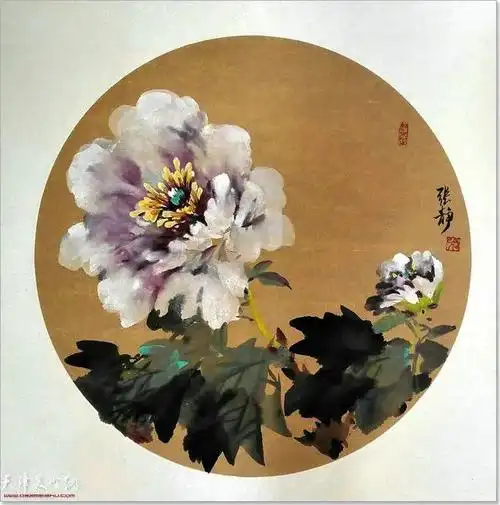 蕙质兰心翘楚 水墨点染女魁——女画家张静的牡丹情绵