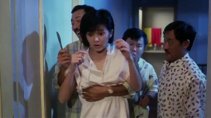 推荐电影 #精彩片段 #关之琳 #五福星 女神关之琳遭遇劫se五福