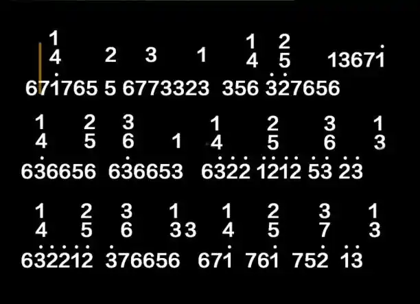 光遇悦神简谱-悦神钢琴竖琴简谱分享-燕鹿手游网
