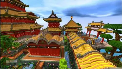 迷你世界:巨型宫殿全景阅览,恢弘不失细节,连老玩家都惊叹!