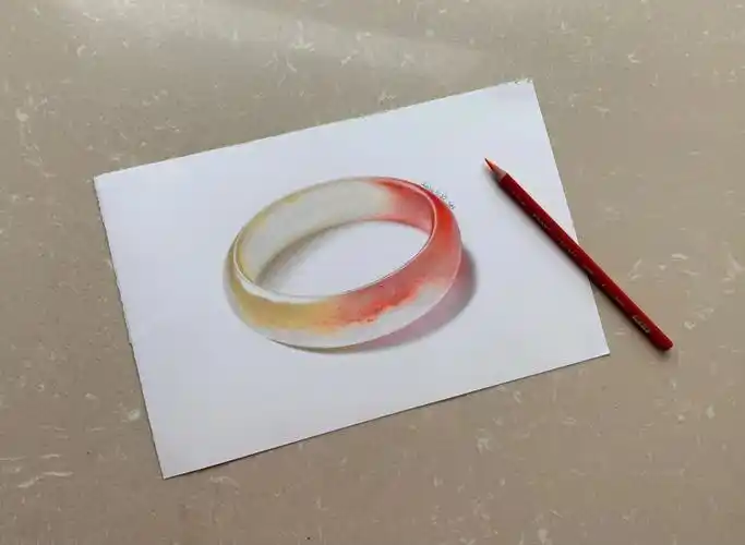 彩铅玉镯朦朦胧胧