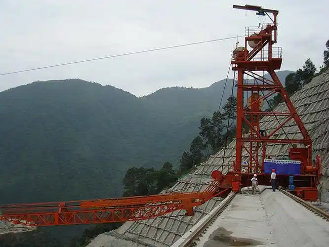四川大岗山水电站缆索起重机