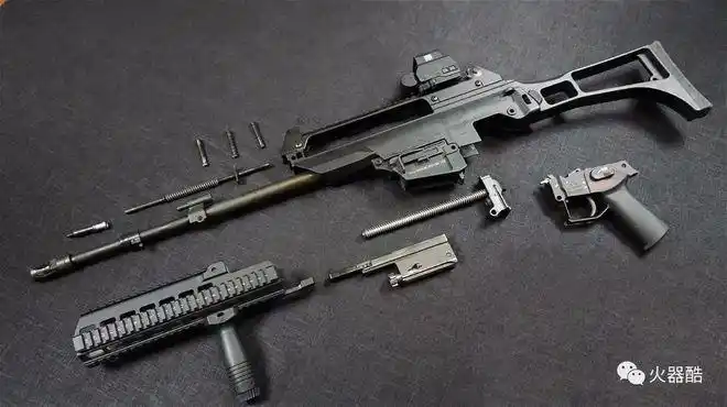 非暴力强拆北美枪友马克对hk416mg36的拆解解析