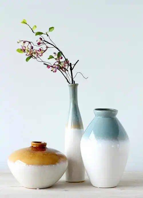 超美超值的一组花瓶家居装品摆