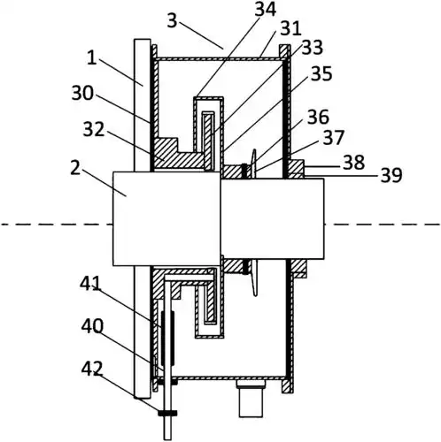 cn207999387u_一种煤气除尘风机的水密封结构有效