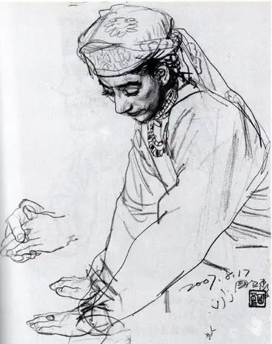 名家推荐|史国良最全作品集_速写老师_零二七艺考