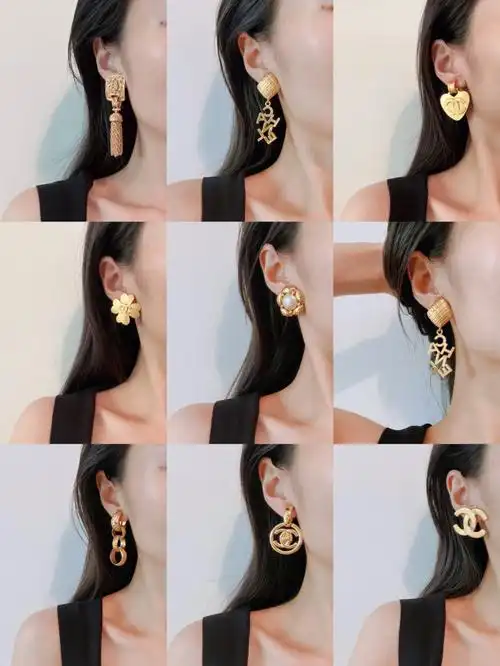 chanelvintage耳夹集合绝绝子们来开会