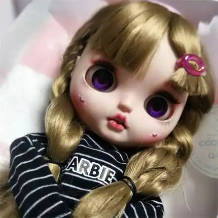 blythe小布娃娃衣服 校服 学生装t恤裤子套装azone丽佳ob24娃衣_9折