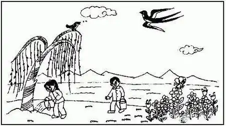 部编一年级下册语文第一单元基础测试卷(新版)_sh_公园_hu