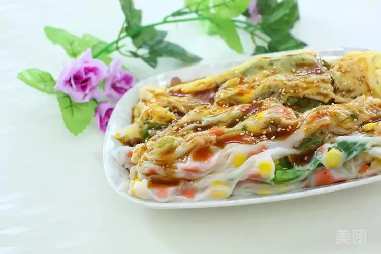 火腿玉米肠粉图片