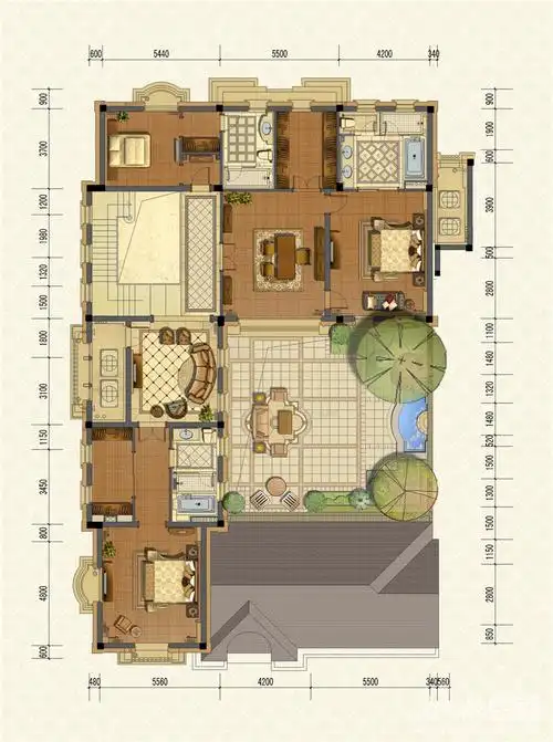 绿城御园户型图_南太湖