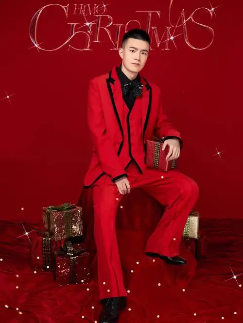 体验海马体男士圣诞照2021