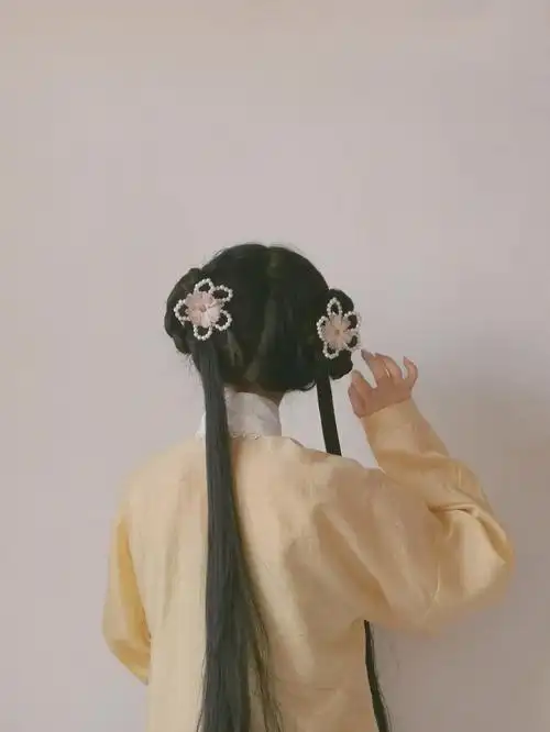 发型教程五分钟就能搞定的简易汉服发型