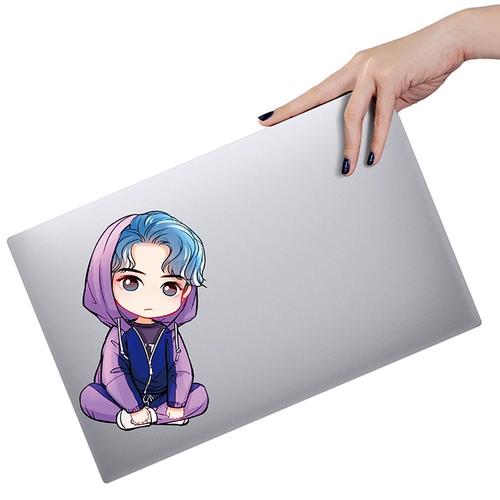 蓝湛酷盖王一博可爱卡通q版汽车电脑行李箱冰箱装饰贴纸画