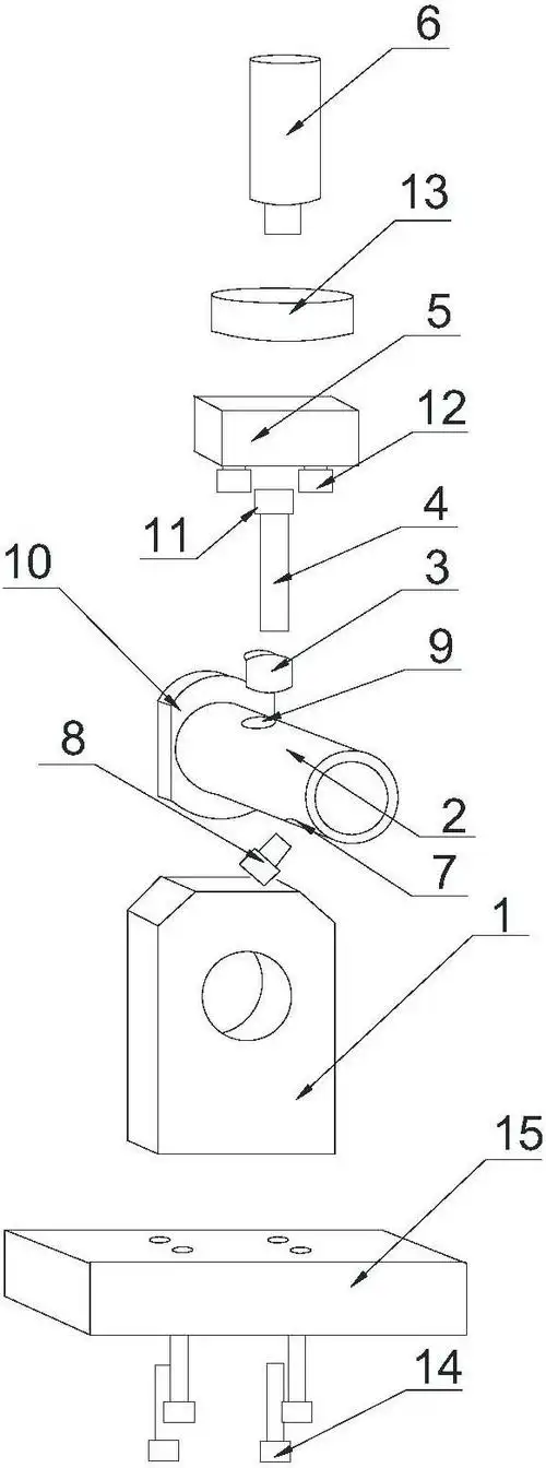 一种薄壁圆管冲孔模具
