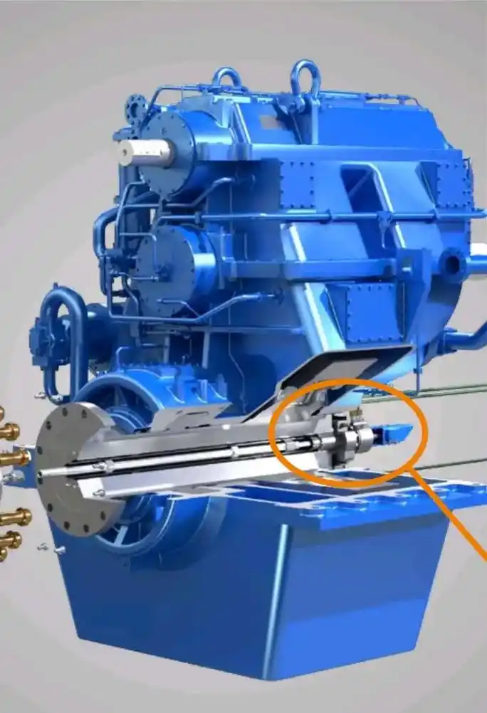 德国伦克renk齿轮箱,cpp可调桨齿轮箱,原配主机功率:4 - 抖音