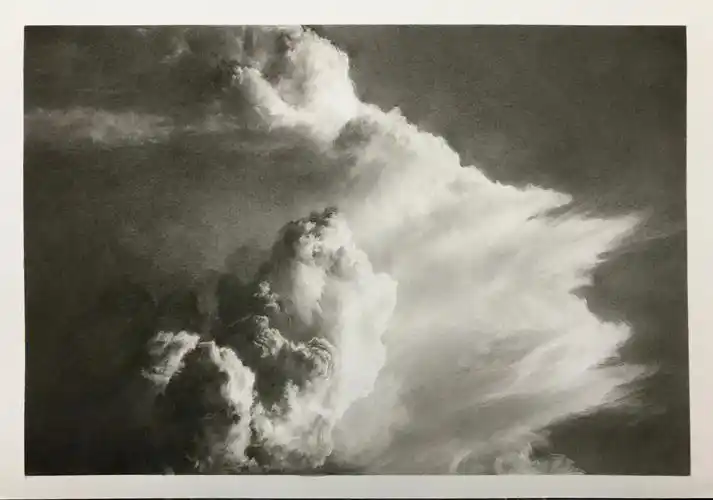 云朵7815#画画  #风中有朵雨做的云  #素描  #云