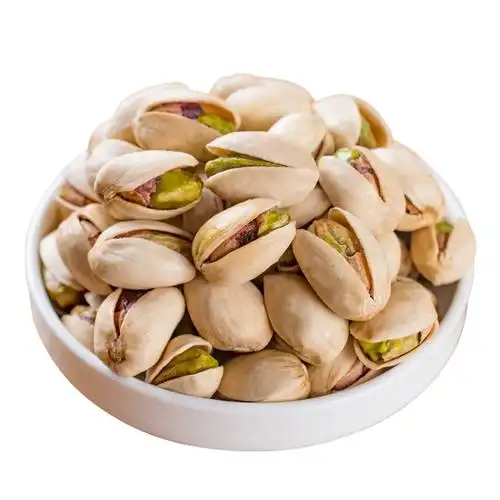 sweet fragrant roasted pistachio nut snack natural with white