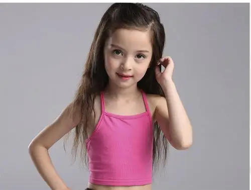 少女内衣发育期小背心 全棉儿童文胸大女童纯棉抹胸衣 打底吊带衫