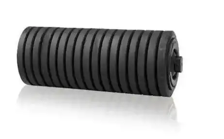 黑色的我缓冲橡胶托辊