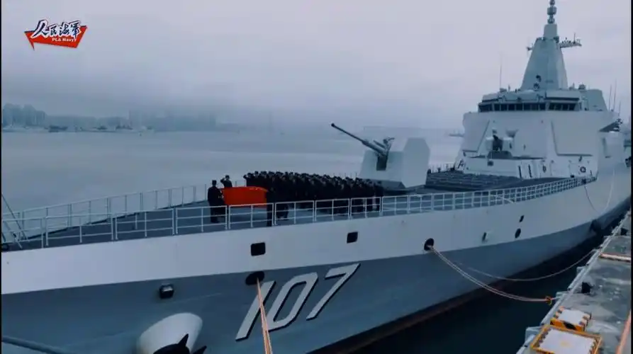 8艘055全部亮相,海军战力冠绝亚洲,但这还不够,055需要继续建造_腾讯
