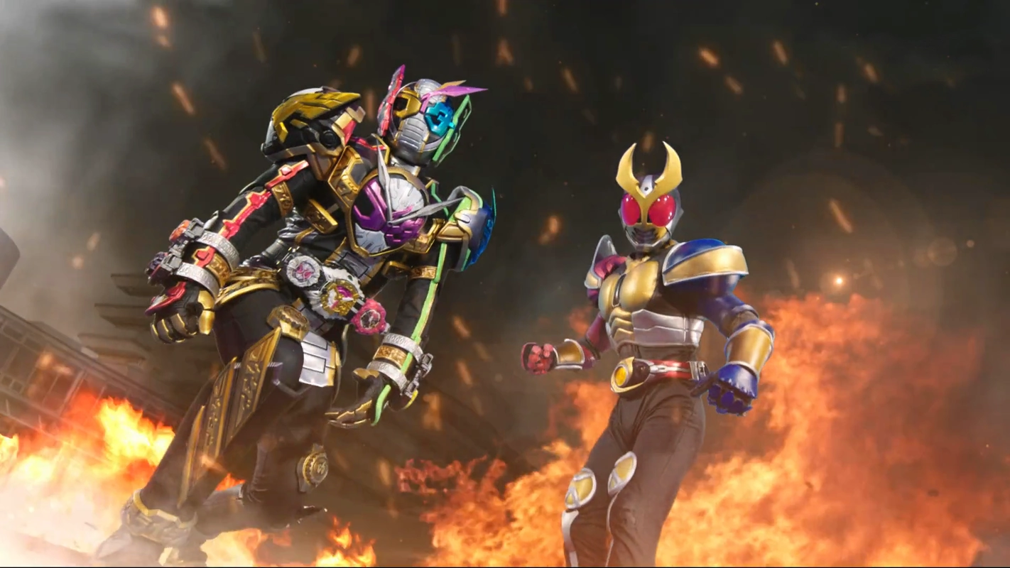 假面骑士saber:圣刃新三合一形态 造型配色致敬前辈亚极陀