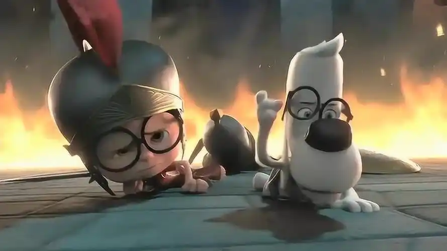 天才眼镜狗舍曼不听爸爸的话陷入危险关键时刻还要靠爸爸