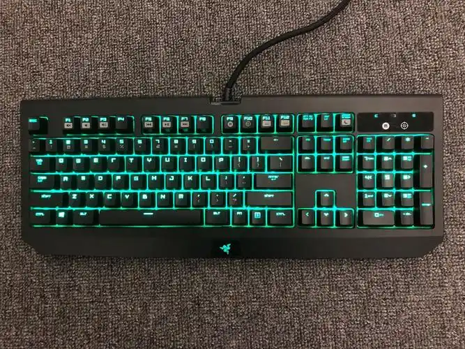 雷蛇(razer) 雷蛇黑寡妇蜘蛛v2/87竞技/幻彩版背光游戏机械键盘 盒装