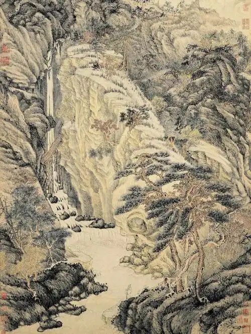 沈周山水画