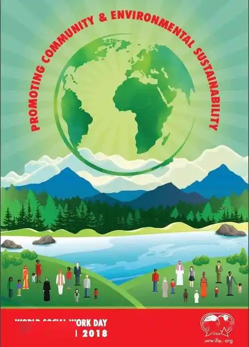 2024年世界社工日主题发布:面向变革,共享未来(附历年海报)_change