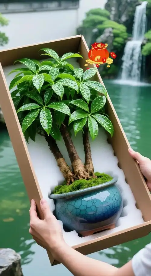 发财树🌳绿意盎然,财运滚滚来!