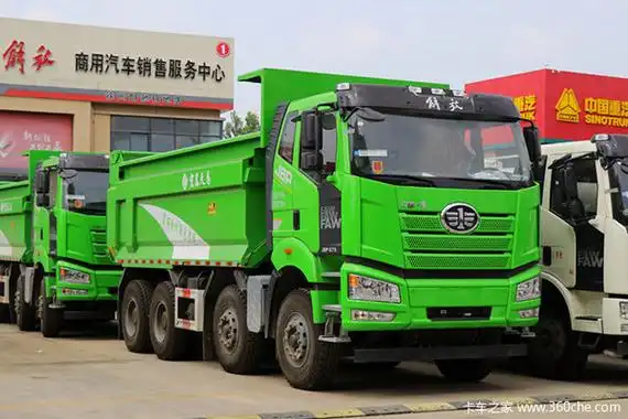 一汽解放j6p自卸车31.45 - 53.