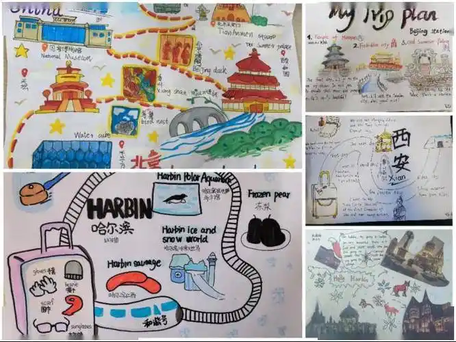 学生抄写优秀范文.一手赏心悦目的英文字,不仅展示了学生