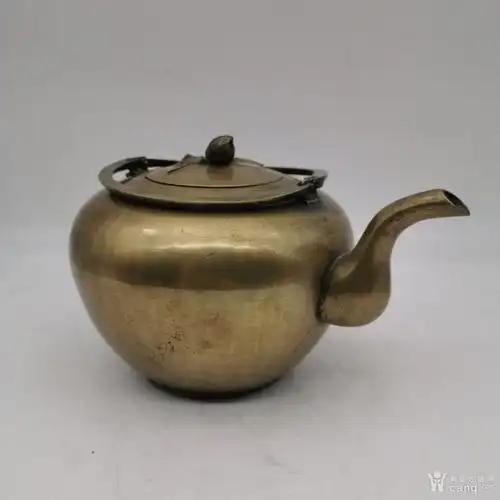 民国铜茶壶黄铜茶壶