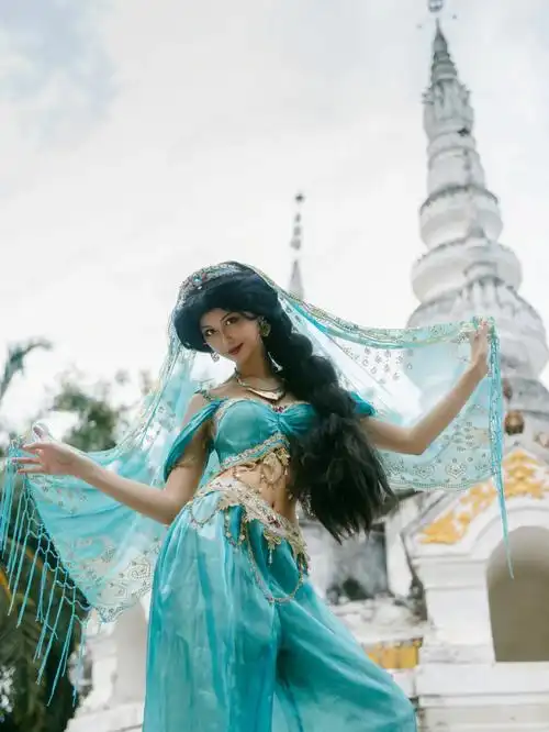 在西双版纳出茉莉公主cos成就达成