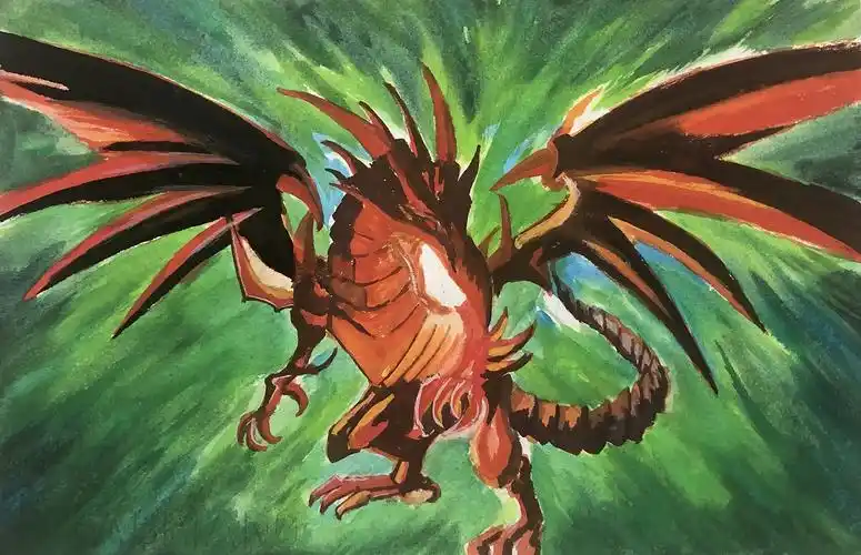 游戏王《真红眼黑龙》