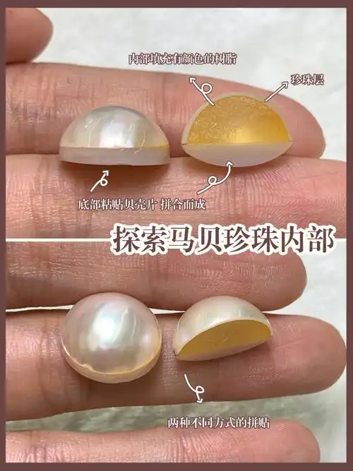 周博士说马贝是个很有意思的品种,但gia并没有将马贝归结到珍珠的范畴