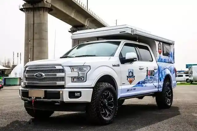 房车与皮卡结合的福特猛禽f150你见过吗限量一台价值200万