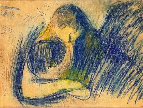 患精神病的艺术家认为:病魔和死亡是围绕他的天使